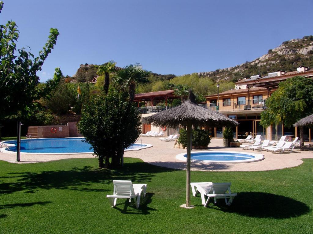 Camping Bungalow Serra De Prades Resort Vilanova de Prades Exterior photo